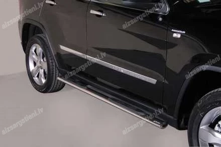 MISUTONIDA OVAL SIDE BARS WITH PLASTIC FOOTSTEPS JEEP Grand Cherokee