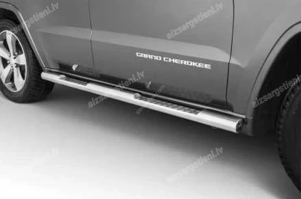 STEELER ROUND SIDE BARS WITH INTEGRATED FOOTSTEPS JEEP Grand Cherokee