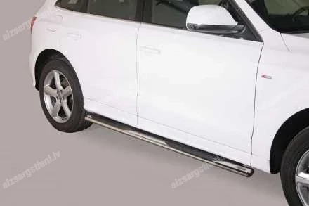 MISUTONIDA OVAL SIDE BARS WITH PLASTIC FOOTSTEPS AUDI Q5