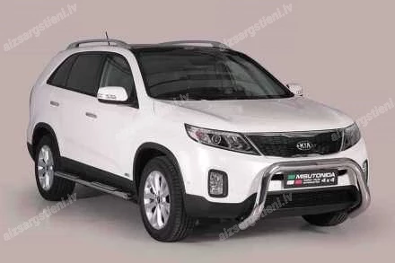 MISUTONIDA OVAL SIDE BARS WITH INTEGRATED PLASTIC FOOTSTEPS KIA Sorento