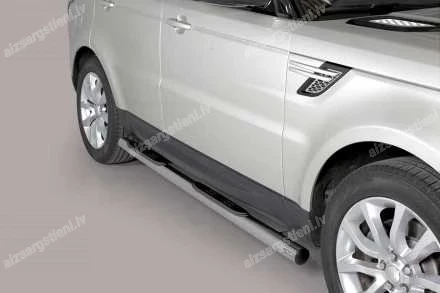 MISUTONIDA ROUND SIDE BARS WITH PLASTIC FOOTSTEPS LAND ROVER Range Rover Sport