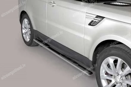 MISUTONIDA OVAL SIDE BARS WITH PLASTIC FOOTSTEPS LAND ROVER Range Rover Sport