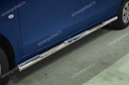 STEELER ROUND SIDE BARS WITH INTEGRATED FOOTSTEPS MERCEDES-BENZ V-Class, MERCEDES-BENZ Vito / Viano