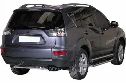 MISUTONIDA SIDE BARS WITH THE PLATFORM MITSUBISHI Outlander
