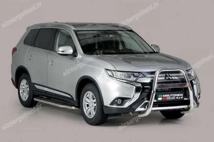 MISUTONIDA SIDE BARS WITH THE PLATFORM MITSUBISHI Outlander