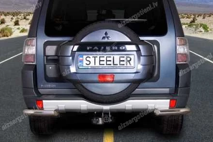 STEELER AIZMUGURĒJĀ BAMPERA STŪRU AIZSARGI MITSUBISHI Pajero