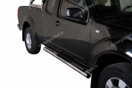 MISUTONIDA ROUND SIDE BARS WITH PLASTIC FOOTSTEPS NISSAN Navara