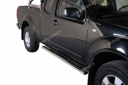 MISUTONIDA OVAL SIDE BARS WITH PLASTIC FOOTSTEPS NISSAN Navara