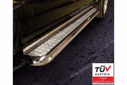 STEELER SIDE BARS WITH PLATFORM NISSAN Navara