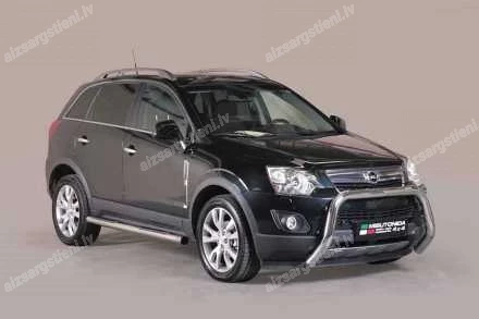 MISUTONIDA ROUND SIDE BARS WITH PLASTIC FOOTSTEPS OPEL Antara
