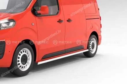 METEC ROUND SIDE PROTECTION BARS (L2, L3 WHEELBASE) OPEL Vivaro