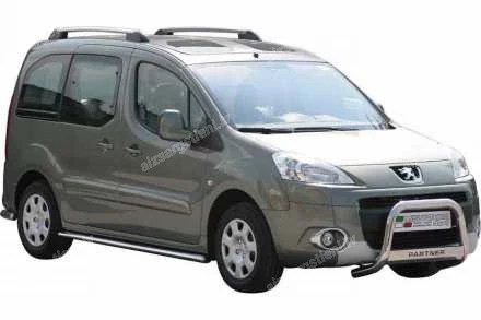 MISUTONIDA OVAL SIDE PROTECTION BARS PEUGEOT Partner / Rifter