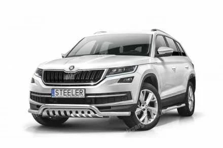 STEELER LOW BAR WITH AXLE-PLATE SKODA Kodiaq