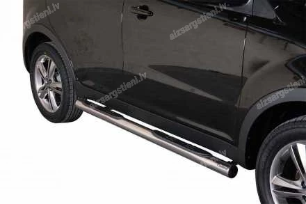 MISUTONIDA ROUND SIDE BARS WITH PLASTIC FOOTSTEPS SSANGYONG/KGM Korando