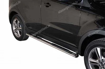 MISUTONIDA OVAL SIDE BARS WITH PLASTIC FOOTSTEPS SSANGYONG/KGM Korando