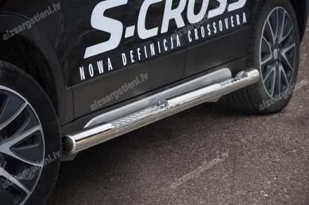 STEELER ROUND SIDE BARS WITH INTEGRATED FOOTSTEPS SUZUKI S-Cross