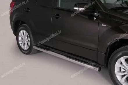 MISUTONIDA ROUND SIDE BARS WITH PLASTIC FOOTSTEPS SUZUKI Grand Vitara