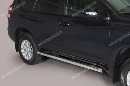 MISUTONIDA ROUND SIDE BARS WITH PLASTIC FOOTSTEPS TOYOTA Land Cruiser 150