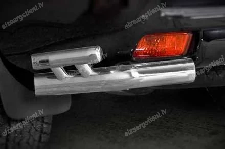 STEELER DOUBLE REAR BUMPER CORNERS GUARD TOYOTA Land Cruiser 150