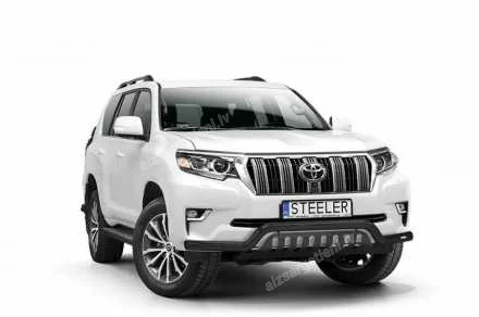STEELER PRIEKŠĒJAIS ZEMAIS AIZSARGSTIENIS AR AIZSARGPLĀKSNI TOYOTA Land Cruiser 150