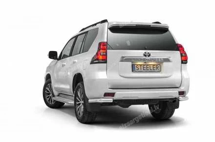 STEELER REAR BUMPER CORNERS GUARD TOYOTA Land Cruiser 150