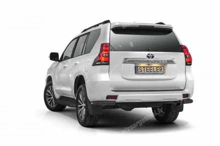 STEELER REAR BUMPER CORNERS GUARD TOYOTA Land Cruiser 150