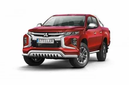 STEELER LOW BAR WITH AXLE-PLATE MITSUBISHI L200