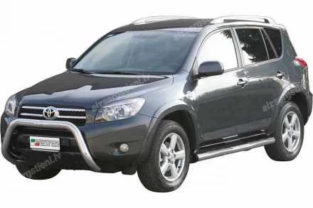 MISUTONIDA ROUND SIDE BARS WITH PLASTIC FOOTSTEPS TOYOTA RAV4