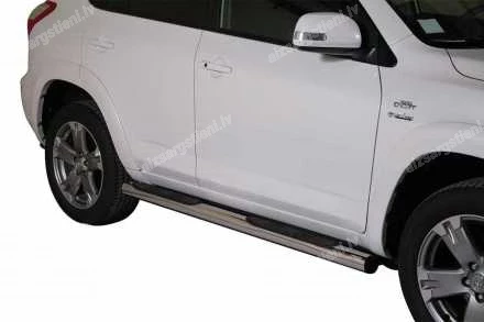 MISUTONIDA ROUND SIDE BARS WITH PLASTIC FOOTSTEPS TOYOTA RAV4