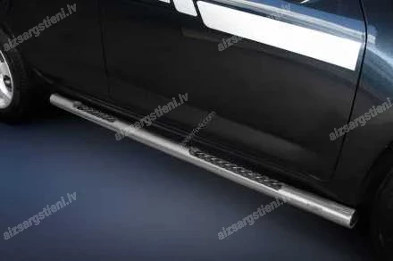 STEELER ROUND SIDE BARS WITH INTEGRATED FOOTSTEPS TOYOTA RAV4