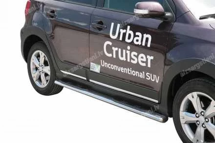 MISUTONIDA OVAL SIDE BARS WITH PLASTIC FOOTSTEPS TOYOTA Urban Cruiser