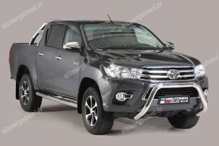 MISUTONIDA ROUND SIDE BARS WITH PLASTIC FOOTSTEPS TOYOTA Hilux