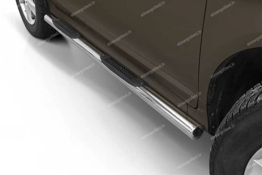 STEELER ROUND SIDE BARS WITH PLASTIC FOOTSTEPS VOLVO XC60