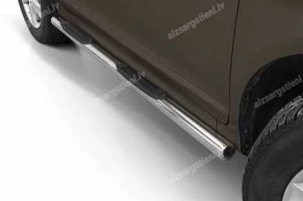 STEELER ROUND SIDE BARS WITH PLASTIC FOOTSTEPS VOLVO XC60