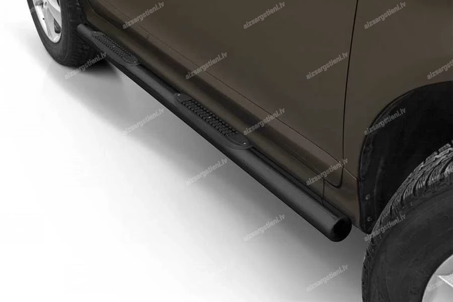 STEELER ROUND SIDE BARS WITH PLASTIC FOOTSTEPS VOLVO XC60