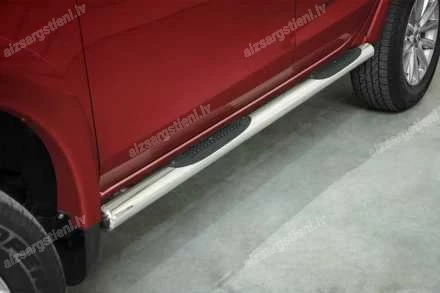 STEELER ROUND SIDE BARS WITH PLASTIC FOOTSTEPS FORD Kuga