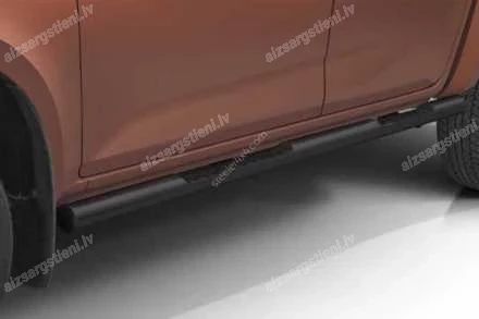 STEELER ROUND SIDE BARS WITH INTEGRATED FOOTSTEPS ISUZU D-Max