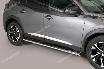 MISUTONIDA OVAL SIDE BARS WITH PLASTIC FOOTSTEPS PEUGEOT 2008