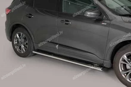 MISUTONIDA OVAL SIDE BARS WITH PLASTIC FOOTSTEPS FORD Kuga