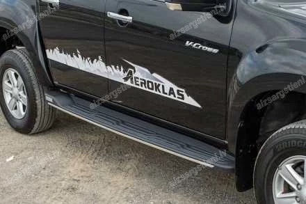 AEROKLAS SIDE BARS WITH THE PLATFORM FORD Ranger