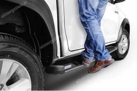 AEROKLAS SIDE BARS WITH THE PLATFORM TOYOTA Hilux