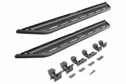 GO RHINO D6 SIDE BARS WITH THE PLATFORM FIAT Fullback, MITSUBISHI L200