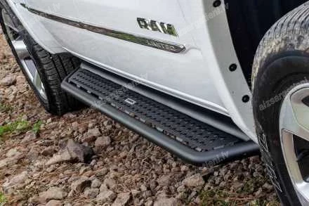 GO RHINO D6 SIDE BARS WITH THE PLATFORM FIAT Fullback, MITSUBISHI L200