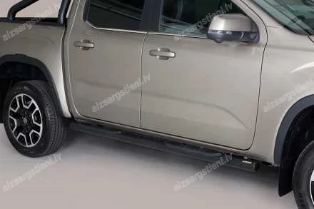 MISUTONIDA ROUND SIDE BARS WITH PLASTIC FOOTSTEPS VOLKSWAGEN Amarok