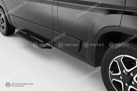 METEC PROBLACK REAR DOOR SIDE BAR WITH PLATFORM CITROEN Jumper, FIAT Ducato, OPEL Movano, PEUGEOT Boxer, TOYOTA Proace Max